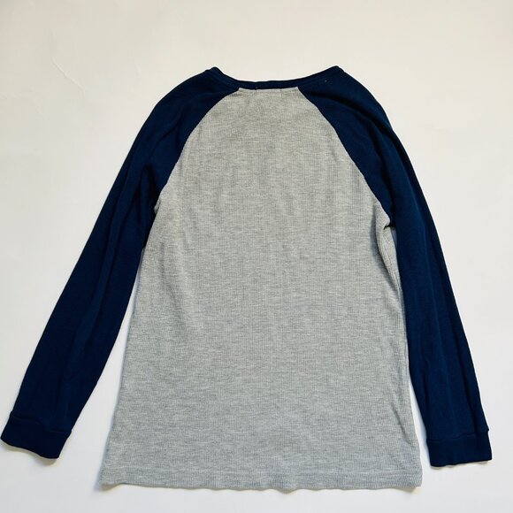 Lot of 2 Boys XL ( 14/16) Cat & Jack Black + Old navy Blue/Gray Thermal Shirt - Picture 15 of 16